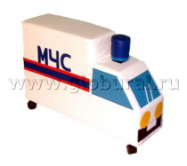 Напольная мягкая игрушка «МЧС» каталка - «globural.ru» - Воркута