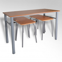 Обеденная группа четырехместная с табуретами - «globural.ru» - Воркута