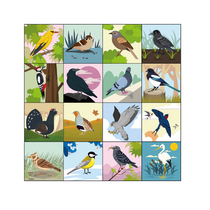 Коврик для логобота Пчелка "Птицы" - «globural.ru» - Воркута