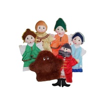 Набор перчаточных кукол к сказке "Аленький цветочек" - «globural.ru» - Воркута