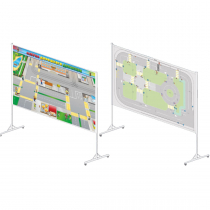 Магнитный стенд двусторонний "Азбука дорожного движения ПДД" - «globural.ru» - Воркута