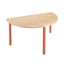 Стол детский полукруглый нерегулируемый ЛДСП - «globural.ru» - Воркута