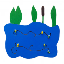 Декоративно-развивающая панель «Пруд» (вариант 1) - «globural.ru» - Воркута