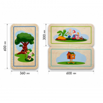 Набор стеновых панелей «Мир сказки - У Лукоморья» - «globural.ru» - Воркута