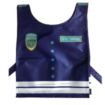 Жилет ролевой: Инспектор ДПС - «globural.ru» - Воркута