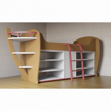 Детская кровать-чердак «Корабль» - «globural.ru» - Воркута