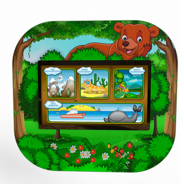 Профессиональный сенсорный настенный логопедический комплекс Мишка Logo 2 - «globural.ru» - Воркута