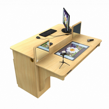 Профессиональный мультимедийный интерактивный развивающий логопедический стол Logo 25 - «globural.ru» - Воркута