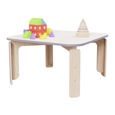 Квадратный растущий стол из коллекции «НЕГА» р.гр. 2-3 (цвет бежевый) - «globural.ru» - Воркута