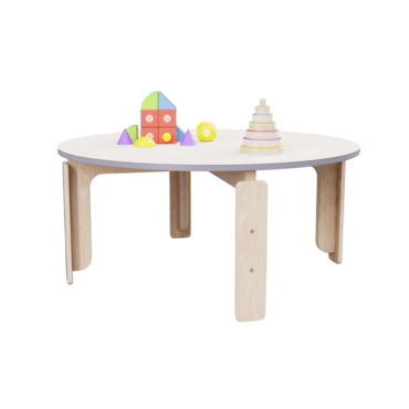 Круглый растущий стол из коллекции «НЕГА» р.гр. 0-1 (цвет бежевый) - «globural.ru» - Воркута