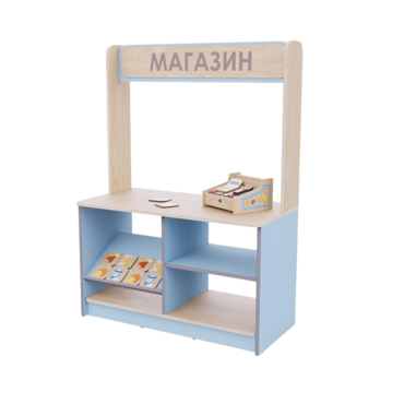 Магазин из коллекции «НЕГА» (голубой) - «globural.ru» - Воркута