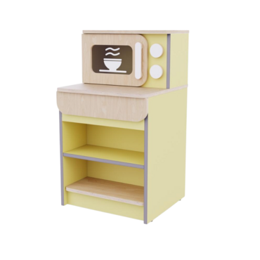 Модуль с микроволновкой из коллекции «НЕГА» (желтый) - «globural.ru» - Воркута