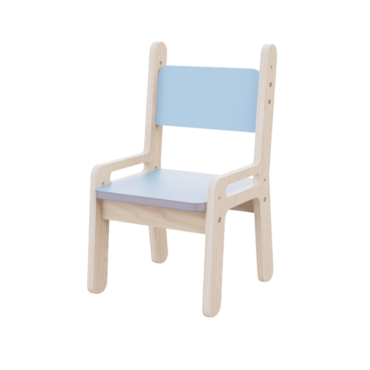 Растущий стул из коллекции «НЕГА» р.гр. 0-1 (цвет голубой) - «globural.ru» - Воркута