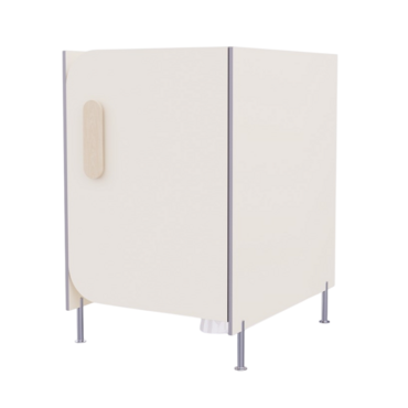 Гигиеническая кабинка из коллекции «НЕГА» (цвет бежевый) - «globural.ru» - Воркута