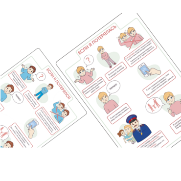 Карточки ПЭКС: визуализация «Если я потерялся» - «globural.ru» - Воркута