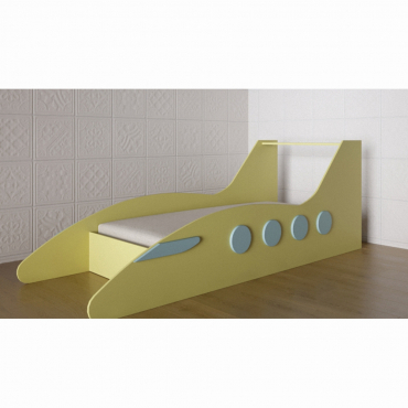 Детская кровать-самолет «Аэробус» - «globural.ru» - Воркута