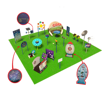 Космическая площадка (комплект Премиум без ограждения) - «globural.ru» - Воркута