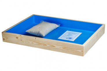 Профессиональная юнгианская песочница 50*70 для песка и воды + 5 кг песка - «globural.ru» - Воркута