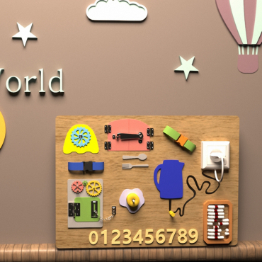 Бизиборд "Наша кухня" - «globural.ru» - Воркута