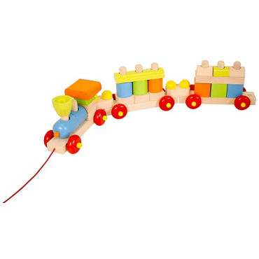 Конструктор-каталка "Поезд" - «globural.ru» - Воркута