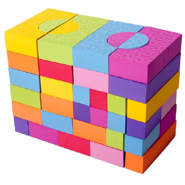 Конструктор мягкий 68 блоков - «globural.ru» - Воркута