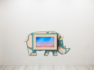 «Носорог» - Декоративная сенсорная панель 32" - «globural.ru» - Воркута