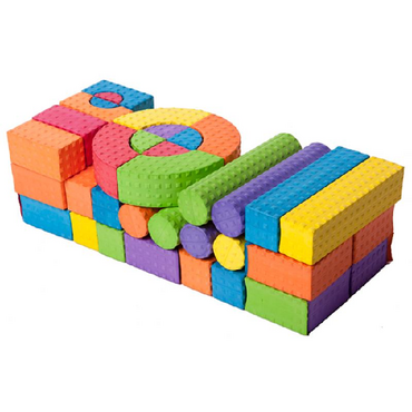 Конструктор мягкий 52 блока - «globural.ru» - Воркута