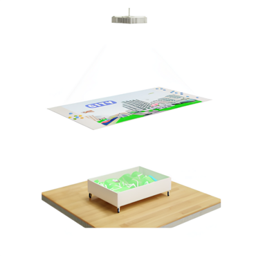 Интерактивный комплекс 3 в 1 с функцией двух видов интерактивного пола и песочницы - «globural.ru» - Воркута