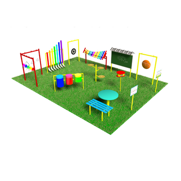 Музыкальная площадка (комплект Премиум без ограждения) - «globural.ru» - Воркута