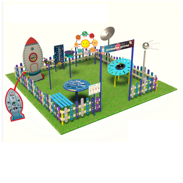 Космическая площадка (комплект Эконом)   - «globural.ru» - Воркута