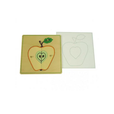 Части яблока с контуром - «globural.ru» - Воркута