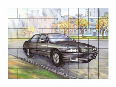 Магниты-пазлы "Автомобиль" - «globural.ru» - Воркута