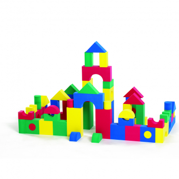 Блоки геометрические мягкие. Набор для класса. - «globural.ru» - Воркута