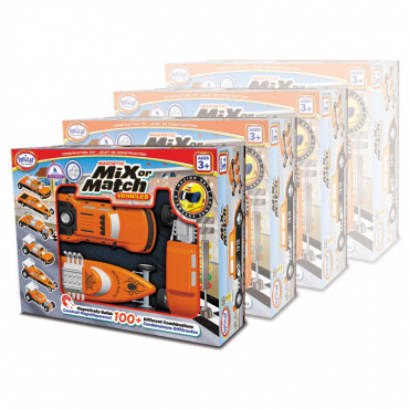 Магнитный конструктор Транспорт "Смешай и собери". Серия Гонка  Комплект на группу - «globural.ru» - Воркута