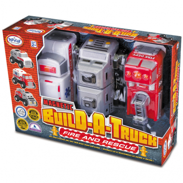 Магнитный конструктор "Создай свою спасательную технику". Стартовый набор - «globural.ru» - Воркута