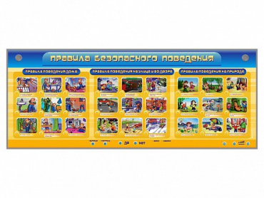 Интерактивный электрифицированный модуль "Правила безопасного поведения" - «globural.ru» - Воркута