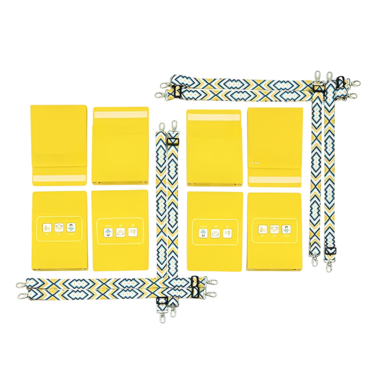 Комплект из 8 Коммуникативных книг с карточками PECS/ПЭКС (Большие, цвет желтый) - «globural.ru» - Воркута