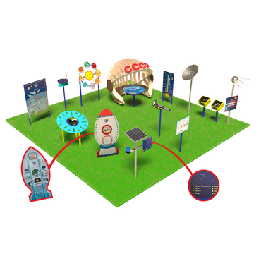 Космическая площадка (комплект Про без ограждения) - «globural.ru» - Воркута