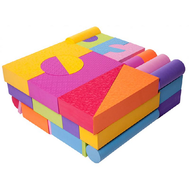 Конструктор мягкий 48 блоков ( вариант 3) - «globural.ru» - Воркута