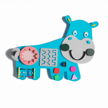 Бизиборд "Добрый бегемот" - «globural.ru» - Воркута