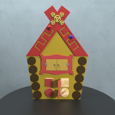 Бизиборд "Избушка" - «globural.ru» - Воркута