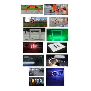 Стандартизированная трасса F3UDH-350 для обучения пилотов по классам F3U MultiGP LightSeries - «globural.ru» - Воркута