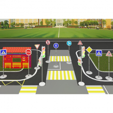Автогородок "Юный пешеход" - «globural.ru» - Воркута