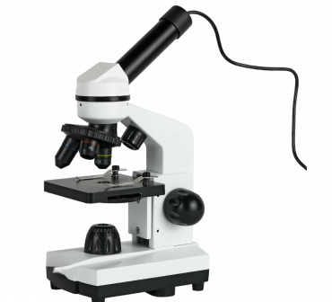 Микроскоп школьный Эврика 40х-1600х с видеоокуляром - «globural.ru» - Воркута