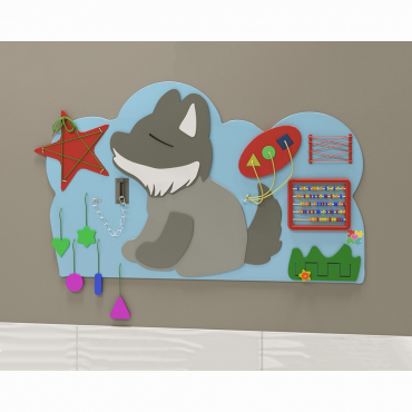 Бизиборд «Волк» - «globural.ru» - Воркута