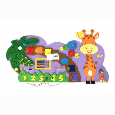 Бизиборд «Жираф» - «globural.ru» - Воркута