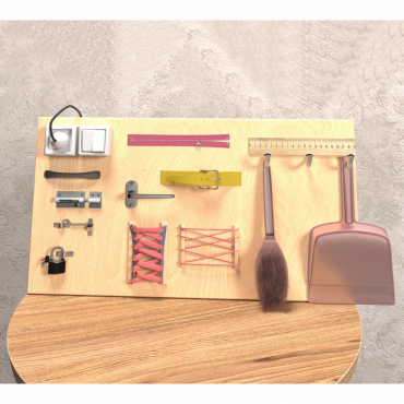 Бизиборд "Самостоятельный малыш" - «globural.ru» - Воркута