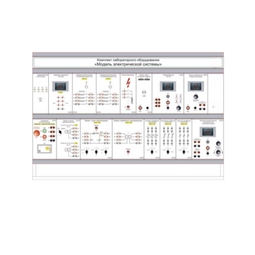 Комплект лабораторного оборудования «Модель электрической системы» - «globural.ru» - Воркута
