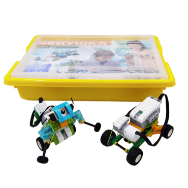 Набор для занятий робототехникой Ведушка с пластиковым боксом для хранения деталей - «globural.ru» - Воркута