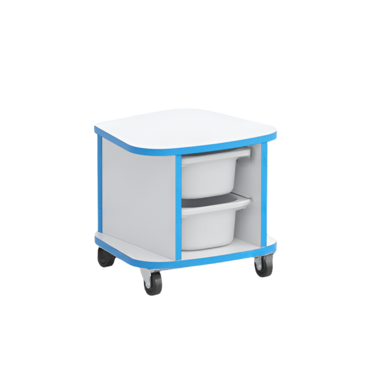 Табурет детский Робик (белый) - «globural.ru» - Воркута